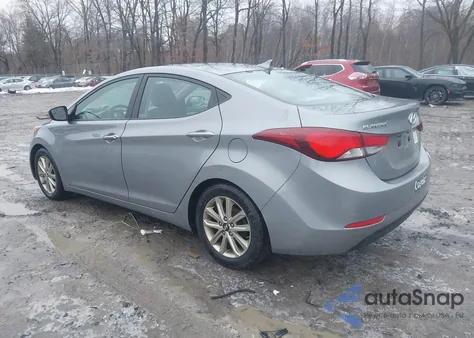 2014 Hyundai Elantra from USA, damaged, VIN KMHD4AE1E1EU11030
